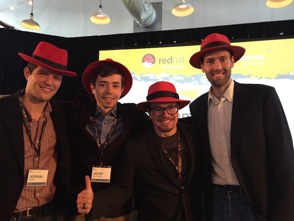 DeLisa100's tweet image. Well done team #redhat demo day success #RalDemoDay2015