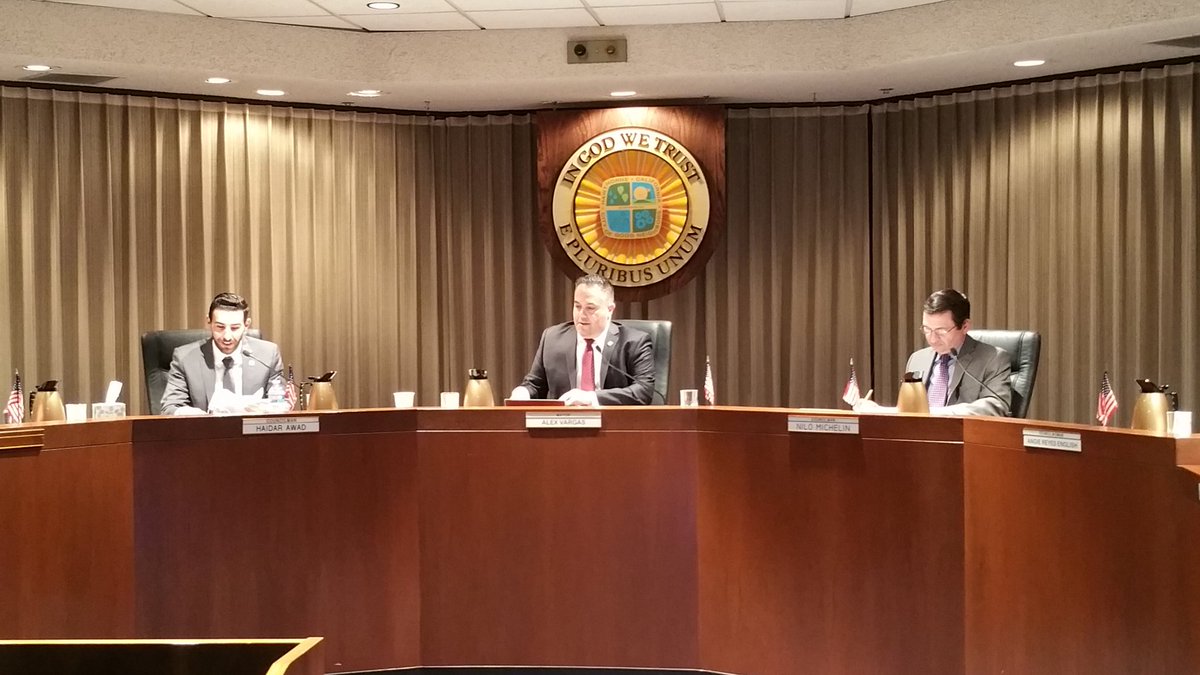 HaidarHawthorne's tweet photo. #HaidarAwad pledges to forgo council stipend to "honor sacrifices made by residents and city employees" #Hawthorne https://t.co/2ex5xSIIb7