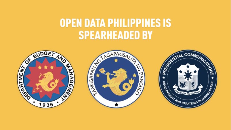 PCIJdotOrg's tweet image. LOOK: Lead agencies in open government data. #breakthechain #DataSummitPH