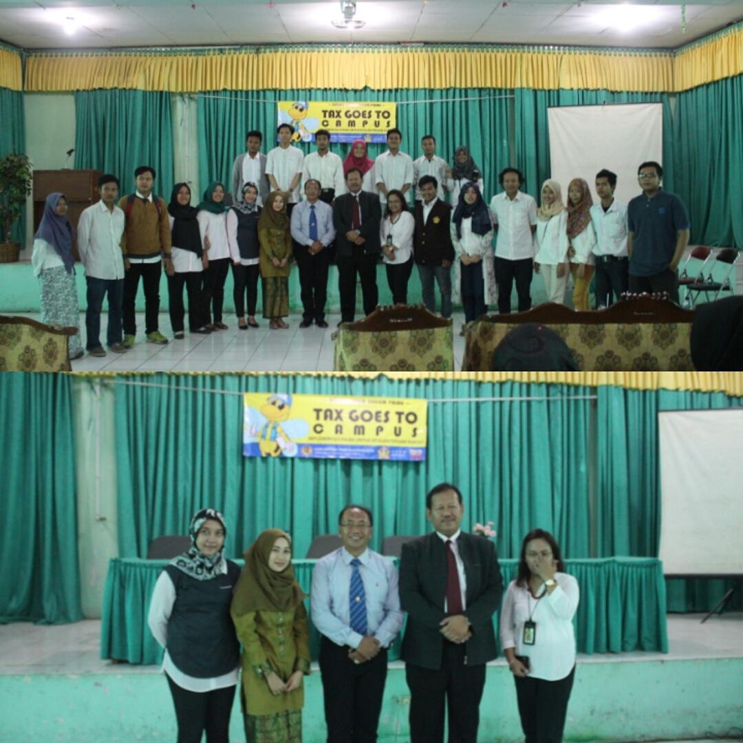 Kebersamaan kita saat Kuliah Umum "Tax Goes to Campus"☺