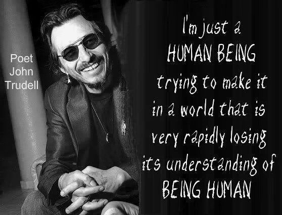 swwithkids's tweet image. #HumanBeing #RIPJohnTrudell