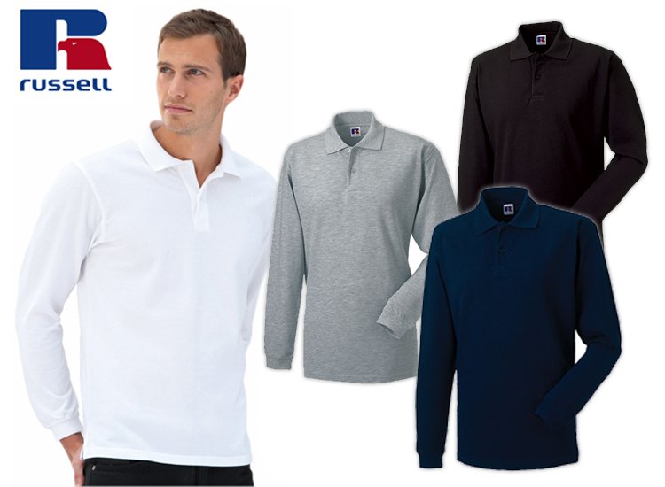 DealDonkeyNL's tweet photo. De deal van de dag is “Russell Longsleeve Poloshirt" van €34,95 vanaf €14,95! https://t.co/4BMqtQtY7V https://t.co/BkxtKXtmYR