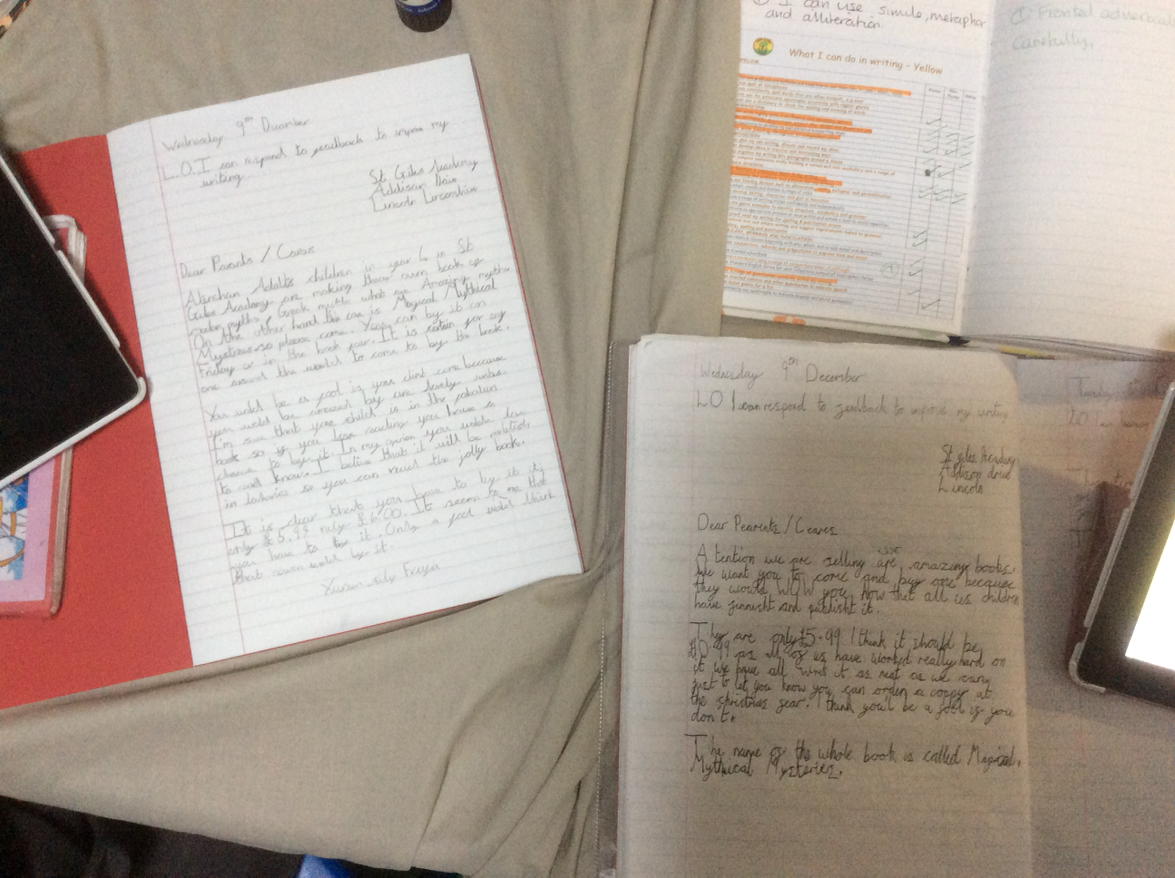 stgac_8's tweet photo. So impressed with the whole classes presentation today @stgilesacad keep it up for your new books in January! https://t.co/Vg2qkRkFxA