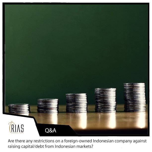 TriasConsultant's tweet photo. There is no particular restriction on a foreign-owned company raising capital/debt. " https://t.co/iOs2zjk2bm