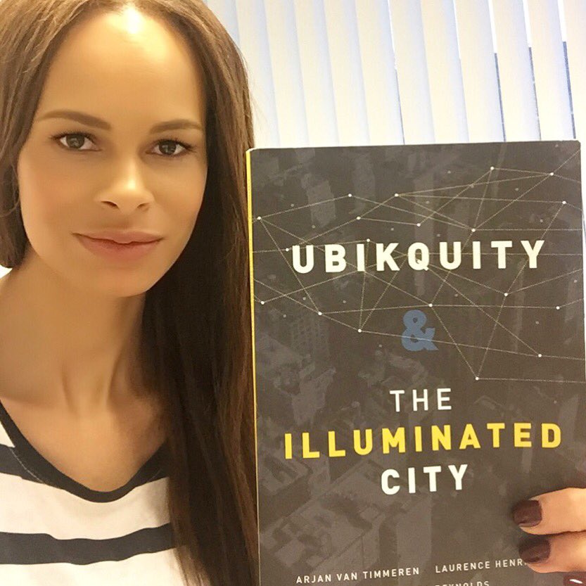FranciscaKapar's tweet photo. Currently reading this book 'Ubikquity &amp; the illuminated city'. Written by the smart Prof. Arjan van Timmeren. https://t.co/F61FA96R1R