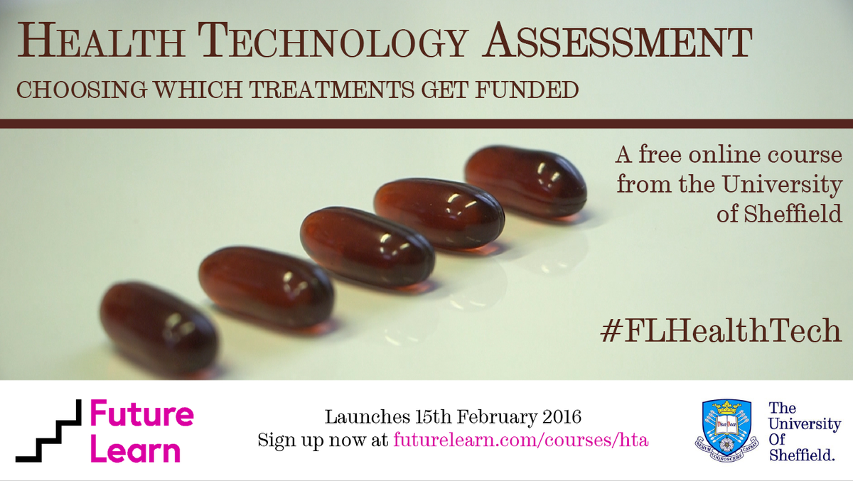 SCHARRSheffield's tweet photo. Coming soon - Health Technology Assessment: Choosing Which Treatments Get Funded - https://t.co/GMMGl9fIWq https://t.co/p3QgjtnJ1U