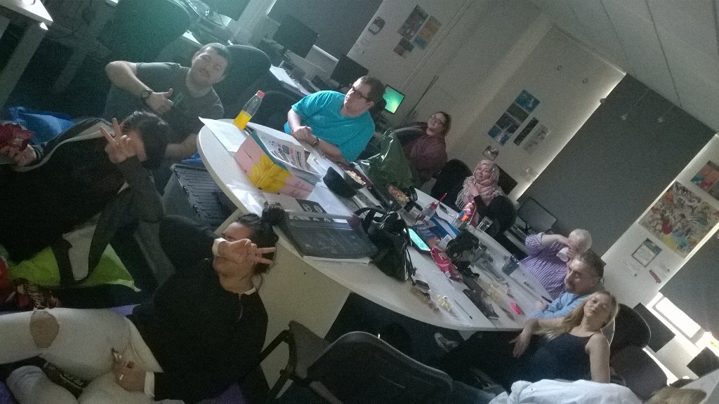 craig_keane's tweet photo. Watching Pride today! Popcorn and happy learners! #equality anddiversity @learning_act #humanrightsday #HRD15 https://t.co/WLwhSl9nEv