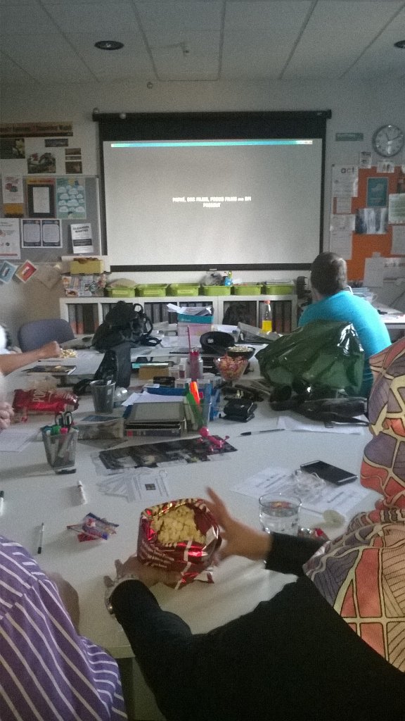 craig_keane's tweet photo. Watching Pride today! Popcorn and happy learners! #equality anddiversity @learning_act #humanrightsday #HRD15 https://t.co/WLwhSl9nEv