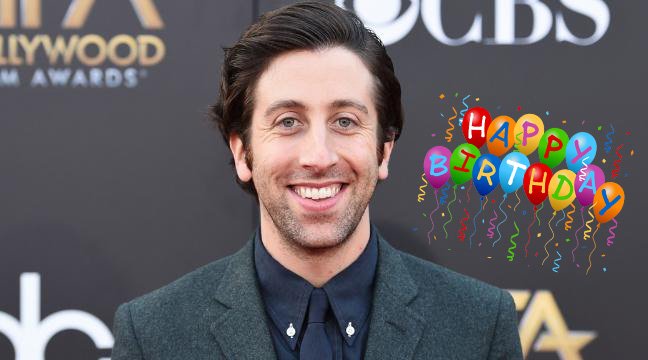 Happy Birthday Simon Helberg! Hoy el actor de \The Big Bang Theory\ cumple 35 años!  