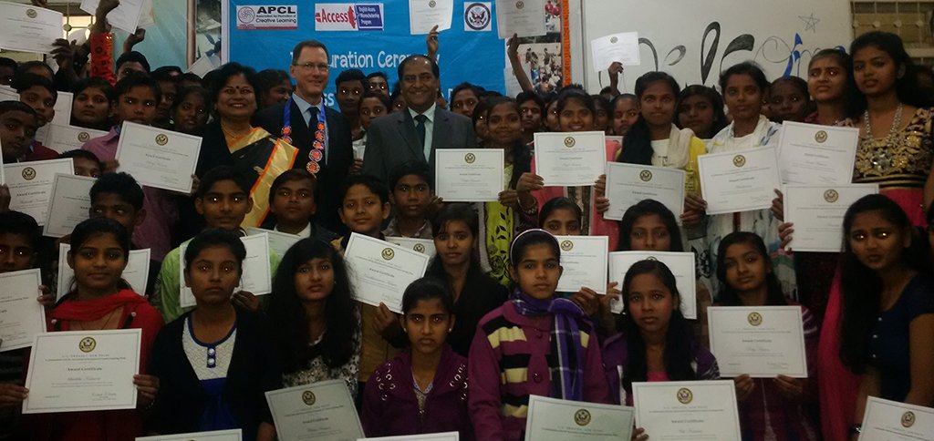 Gr8 Association 4 d Promotion of Creative Learning w/d 1st ever #English Access Micro-scholarship Program in #Bihar