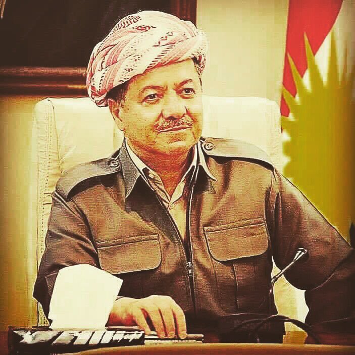 سه روكى هه يم مسعود بارزانى 👑