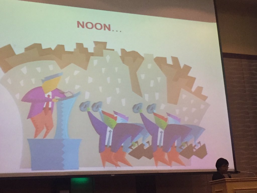 momblogger's tweet image. Noon at Ngayon when producing data  #datasummitph