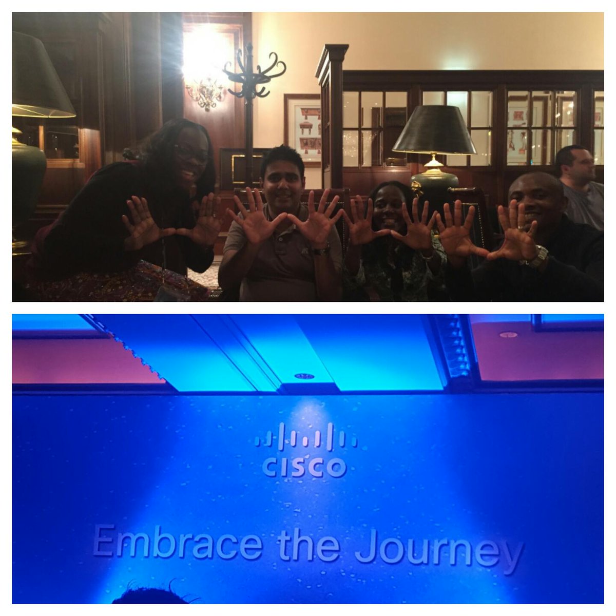 Knugress's tweet photo. @CiscoDistEMEAR #EmbraceTheJourney https://t.co/XgCYvI1WPn