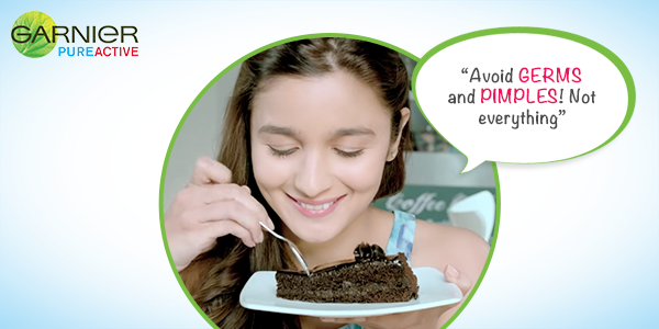 GarnierIndia's tweet photo. @aliaa08 says, avoid pimple causing germs not everything!
#garnierpureactive #Neem+Tulsi #HighFoaming #Facewash https://t.co/4fd5TpErMX