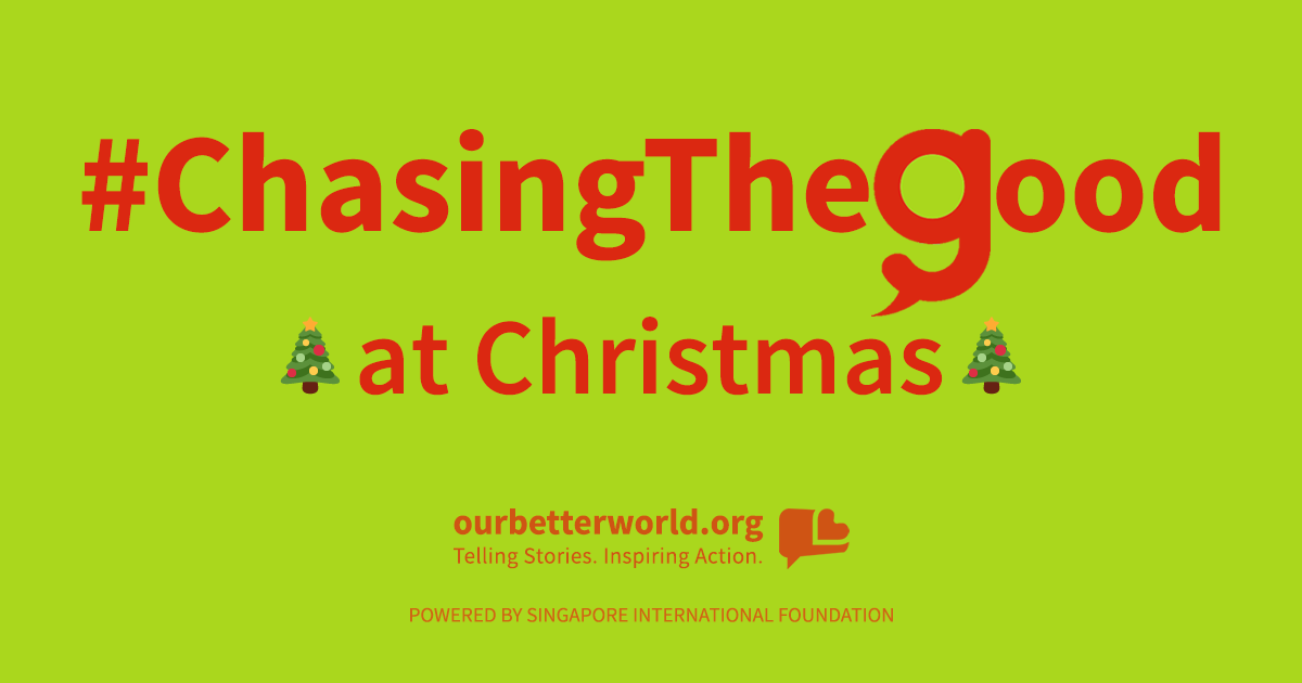 obetterworld's tweet photo. Christmas is a time for family. So flood twitter with stories of the good you see in yours. #chasingthegood https://t.co/j2rGZ7qPFT