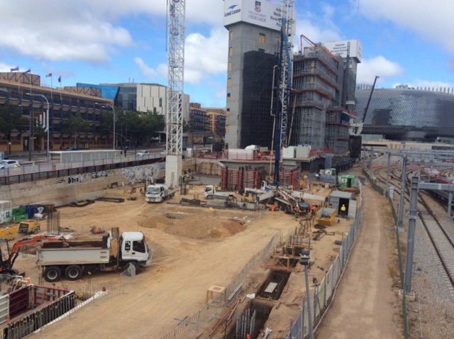 Milestone today <a href="/UniversitySA/">UniSA (this account is no longer active)</a> #HIBProject as we poured the first floor concrete slab! <a href="/SwanPenArch/">Swanbury Penglase</a> <a href="/ArchitectureBVN/">architectureBVN</a>