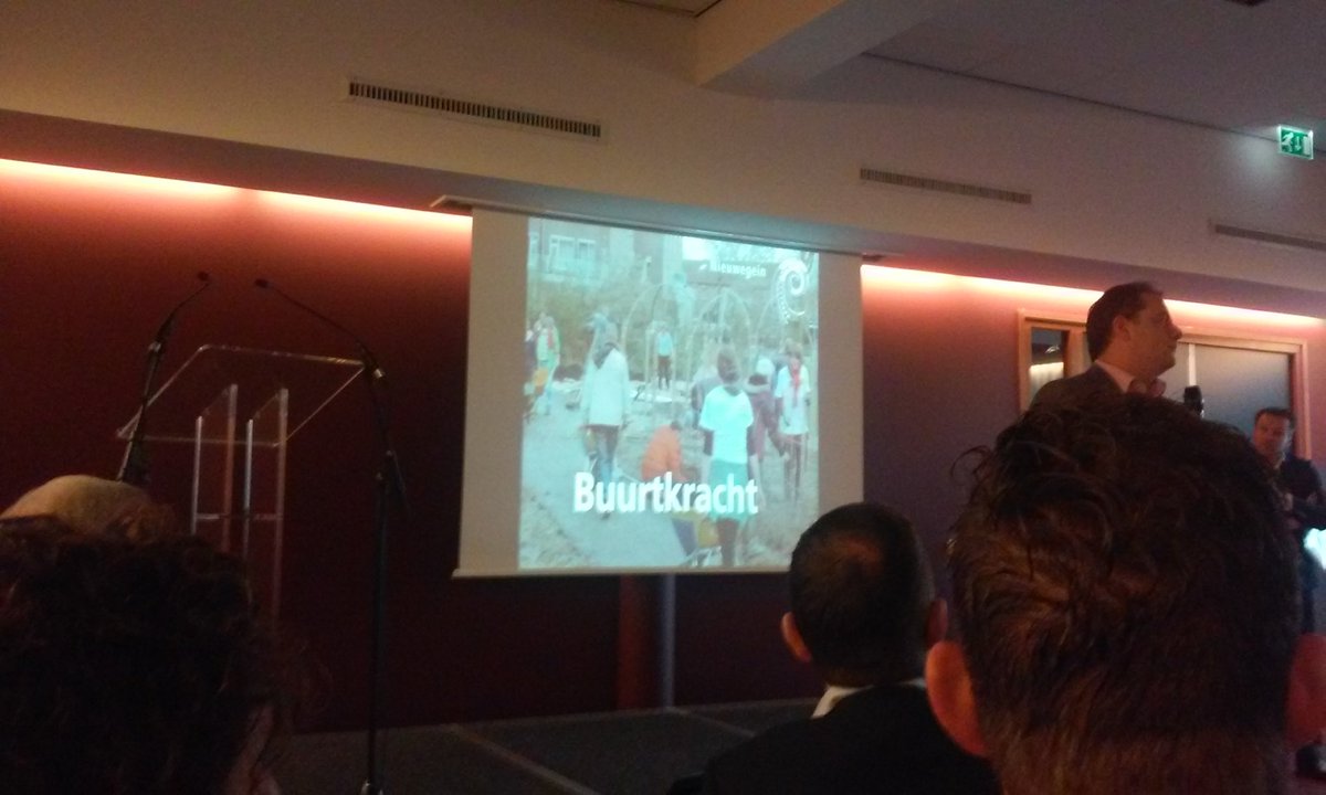 Congres Buurtkracht in Nieuwegein met interessante internationale sprekers.