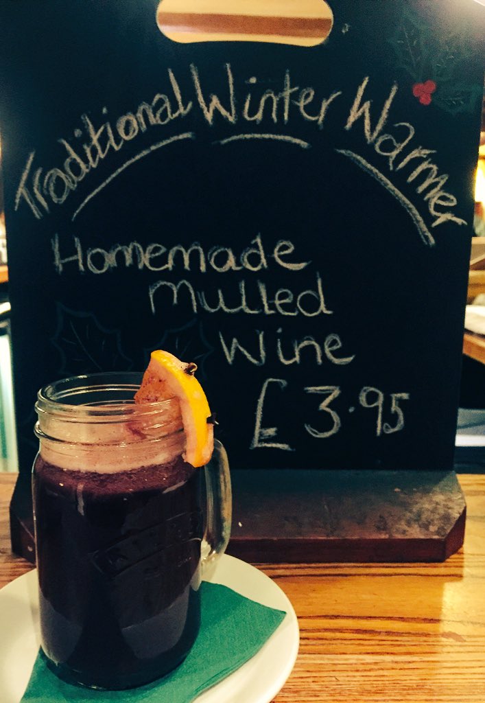 WhiteHartStock's tweet photo. Freshly made mulled wine perfect for a chilly day like today #onlyatfullers https://t.co/gJBXol2eQ5