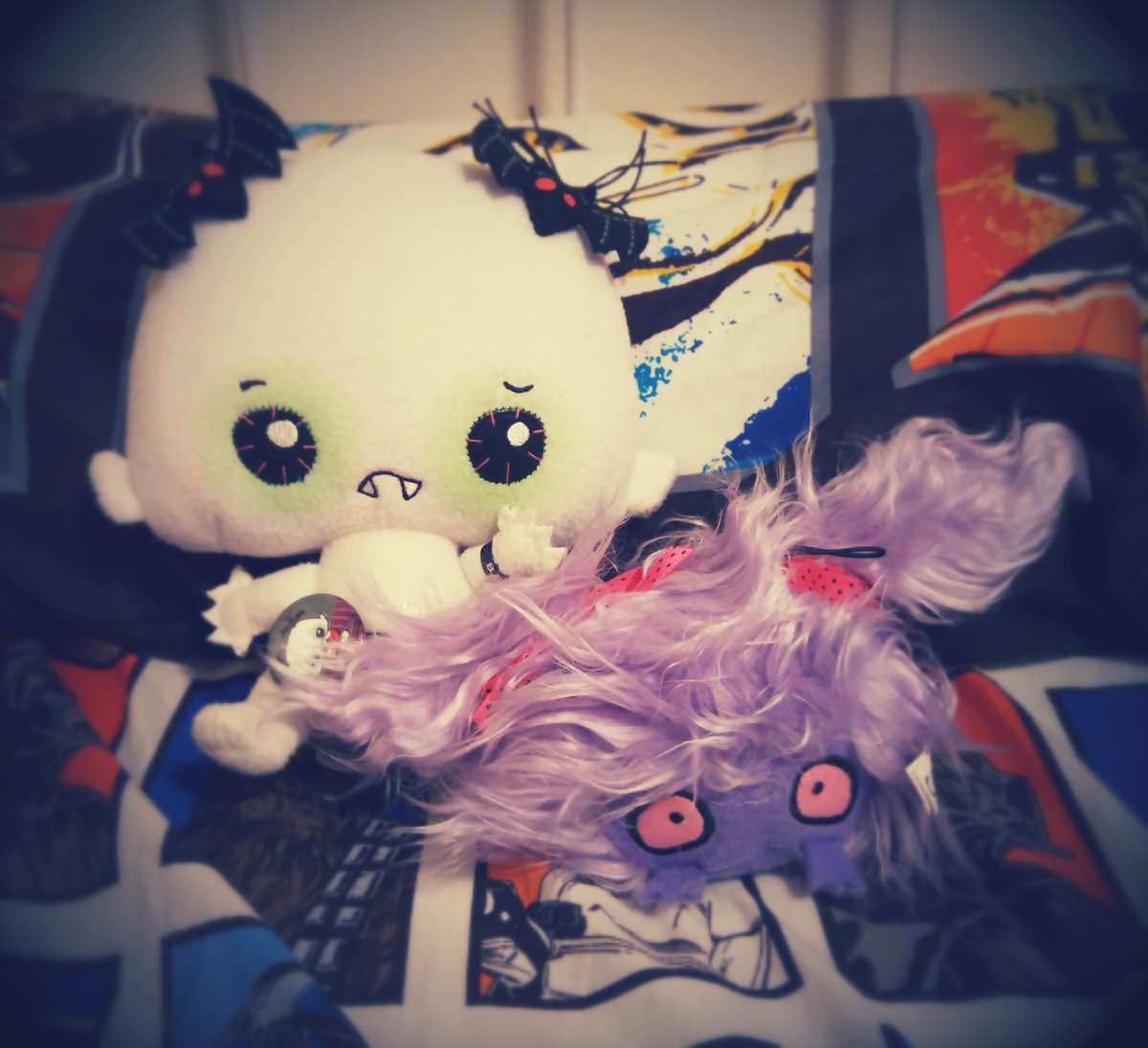 jedininja's tweet image. My new little Bitemare with Count Vlad Von Gloom and Elissabat
#vamplets #monsterhigh 

@Vamplets @MonsterHigh