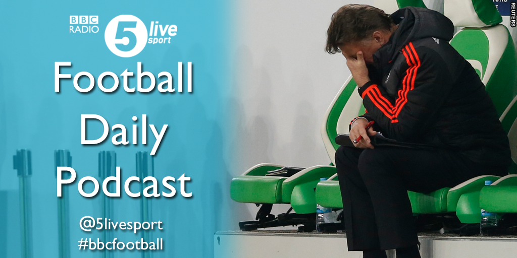 Join <a href="/MrDanWalker/">Dan Walker</a> &amp; <a href="/JohnHartson10/">John Hartson</a> 
as they react to #MUFC's #UCL exit.

bbc.in/1lszXRt

#bbcfootball