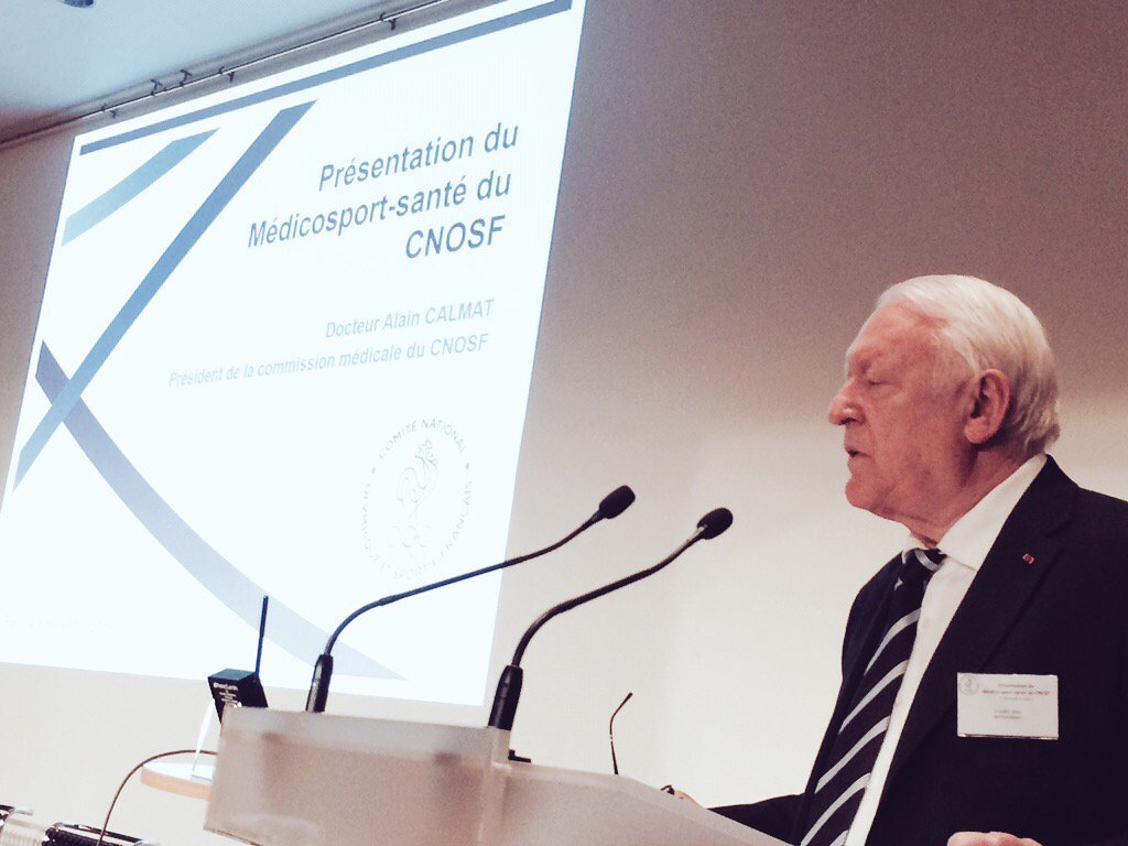 EquipeFRA's tweet photo. Présentation du médicosport-santé du CNOSF, premier dictionnaire à visée médicale des disciplines sportives. https://t.co/pbE0fhRHiv