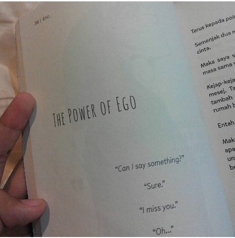 erinnazli's tweet photo. The Power of Ego. Ego will destroy everything. https://t.co/Xoe0lhOFzH
