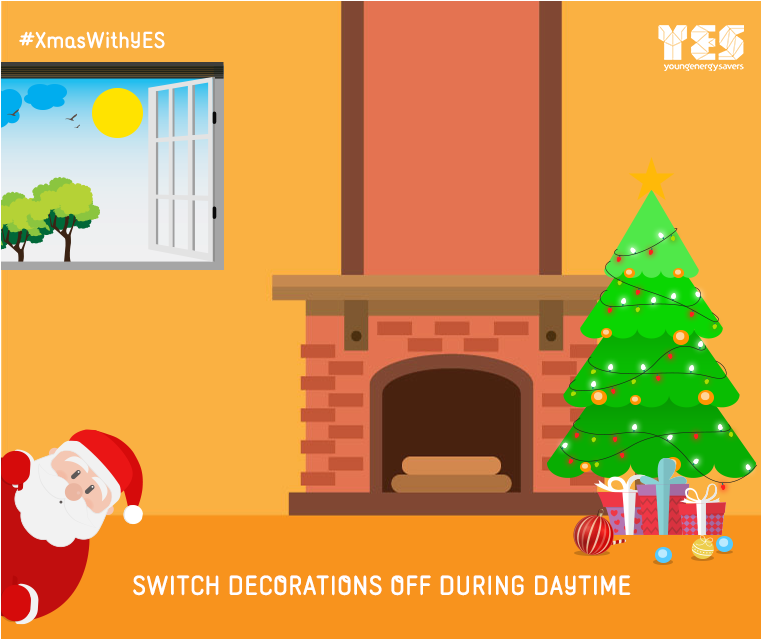 YES_SaveEnergy's tweet photo. Xโmas decoration look gorgeous even when theyโre off. #MagicAllAround
#GreenifyXmas#XmasWithYES https://t.co/duqjSHlR27