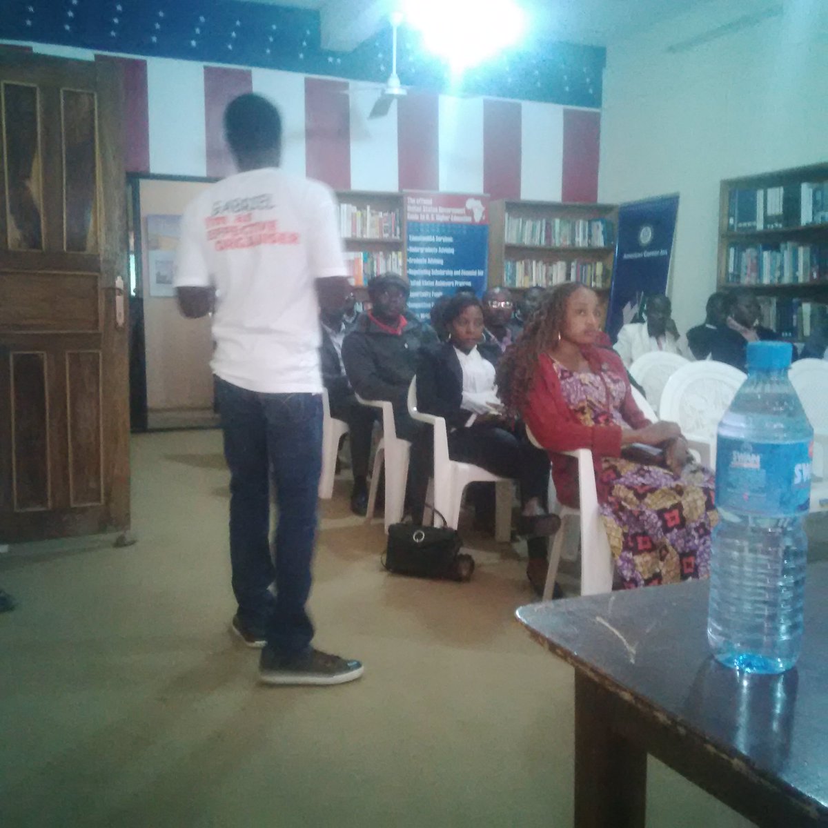 Gutapprince's tweet photo. Advocacy is not a campaign. It is aimed at changing specific policies affecting people @YIAGA  #YOS2015 #OPACE3.0 https://t.co/SI9Svzh9Ff