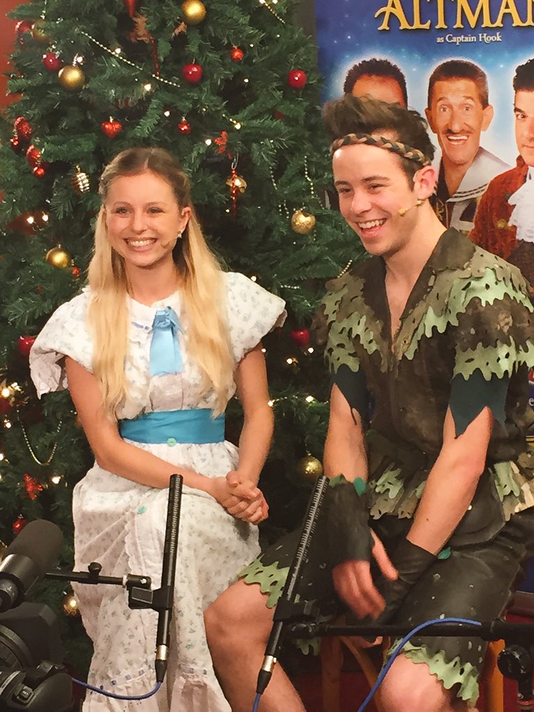 WolvesGrand's tweet image. We're busy filming a backstage video with our panto cast today! 3 days until #PeterPan opens! ✨