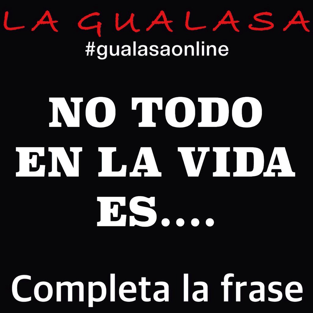 Comenta hoy #GualasaOnline👇