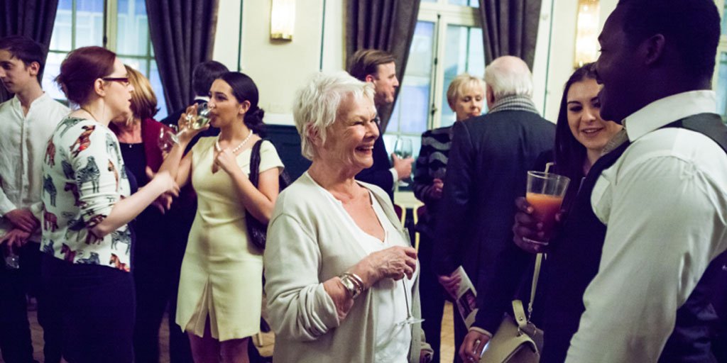 HAPPY BIRTHDAY to Dame Judi Dench who is 81 today & is currently in @ The Garrick! 