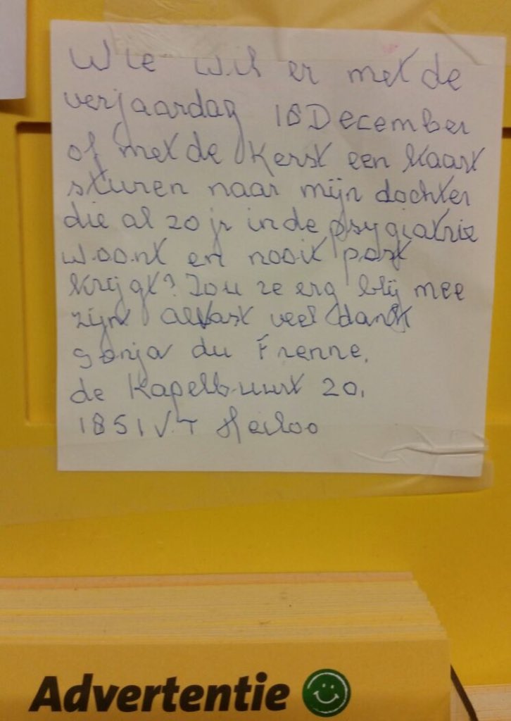 Dit hing in de sprmrkt. Kleine moeite, groot gebaar! Doen jullie mee?#kaartvoorsonja <a href="/LINDAnieuws/">LINDA.</a> @RTVNH <a href="/NHDAlkmaar/">NHD Alkmaar</a>