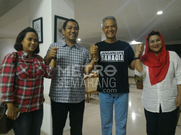 Ini Wejangan Ganjar untuk Hendi Ita Pimpin Semarang metrosemarang.com/ini-wejangan-g…