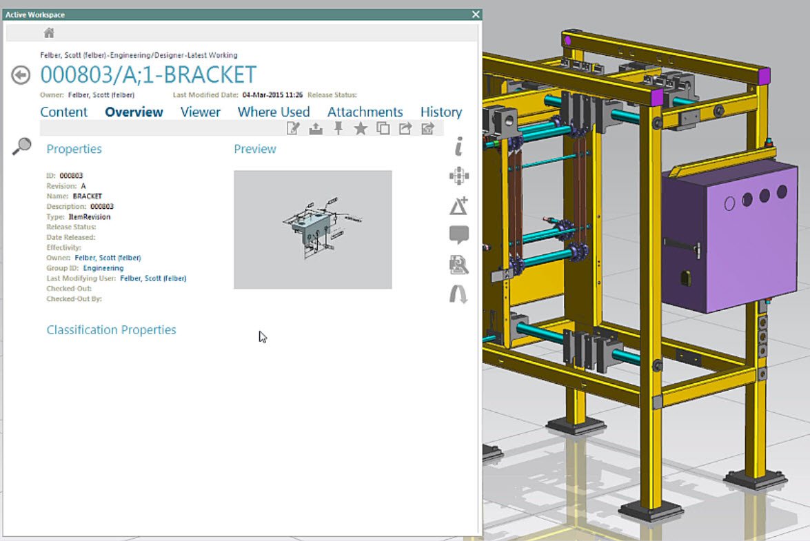 siemenssoftware's tweet image. Why use #NX managed mode? Easier downstream use of #CAD data, parts. New Quick Tips video! ow.ly/V2nTF