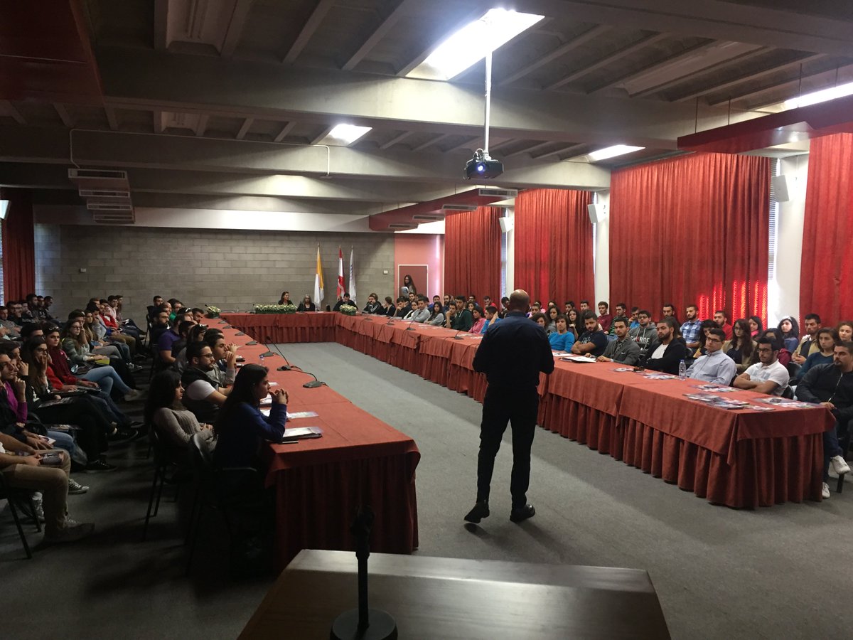 MorganIntl's tweet photo. #morganintl at #NDU University in Lebanon last month. It was great meeting all to #Accounting & #Finance students! https://t.co/BKxniS3g5z