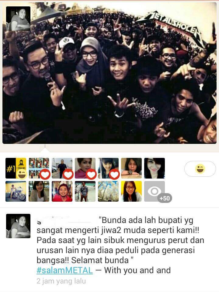 Terimakasih kawan,seorang METALHEAD yang juga berprofesi sebagai Dokter di RS Kutai Timur untuk Bunda <a href="/ritawow_1973/">Rita Widyasari</a>