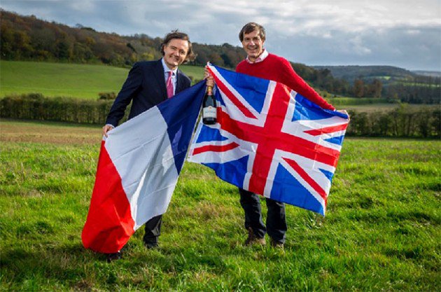 Decanter's tweet photo. Champagne #Taittinger to make English sparkling #wine with UK vineyard deal https://t.co/dB7rxgKTRn @TaittingerUK https://t.co/Qa1DKS06Le