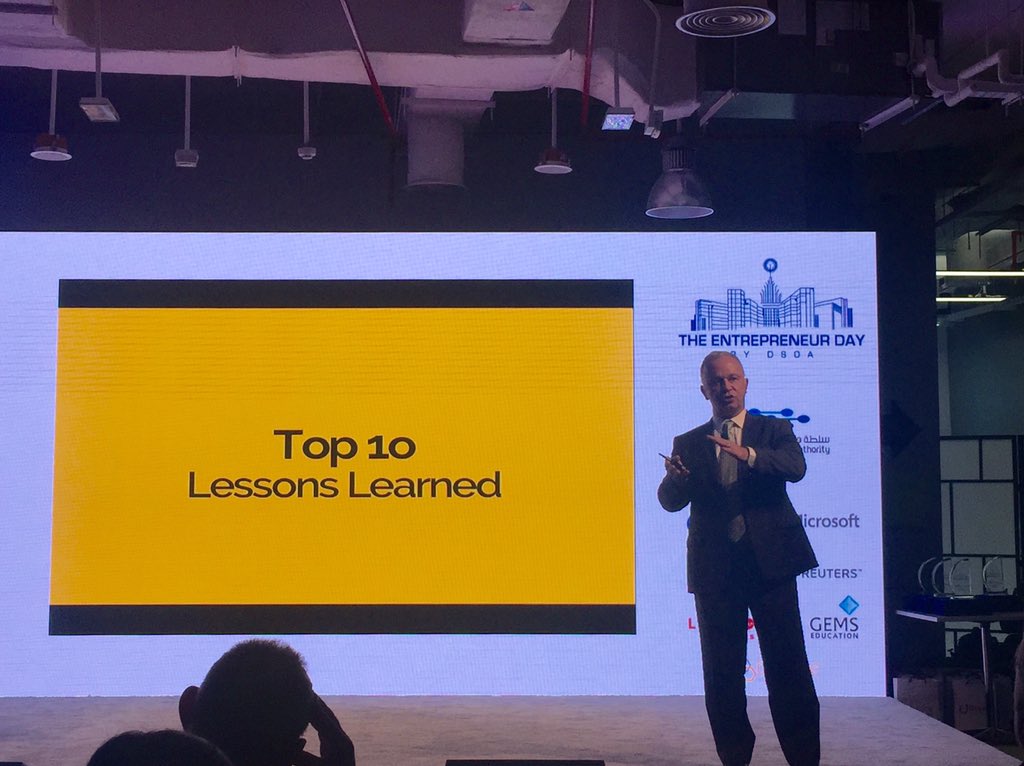 DSiliconOasis's tweet photo. Ahmed Al Alfi of Sawari Venture Partners in Egypt shares the top 10 lessons learned from his journey. #TED15 #Dtec https://t.co/Pf1CSV2DZt