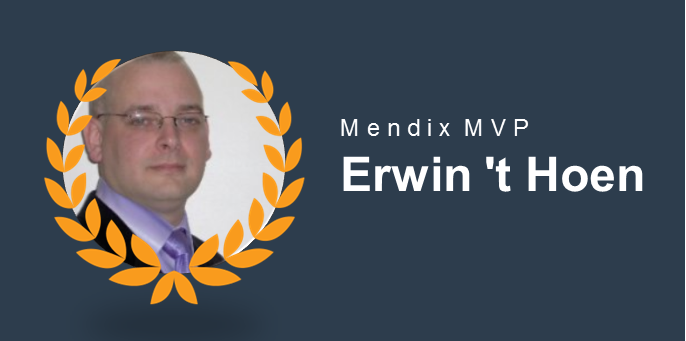 Mendix's tweet image. Welcome Erwin 't Hoen from @FlowFabric to the 1st class of #Mendix MVPs! Learn more: ow.ly/VzpzK