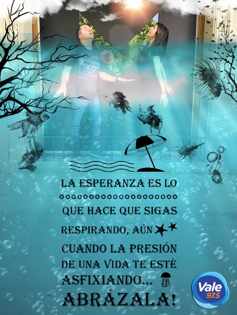 "La esperanza es lo que hace que sigas respirando, aún cuando la presión de una vida te esté asfixiando..." <a href="/Vale975/">Vale 975</a>