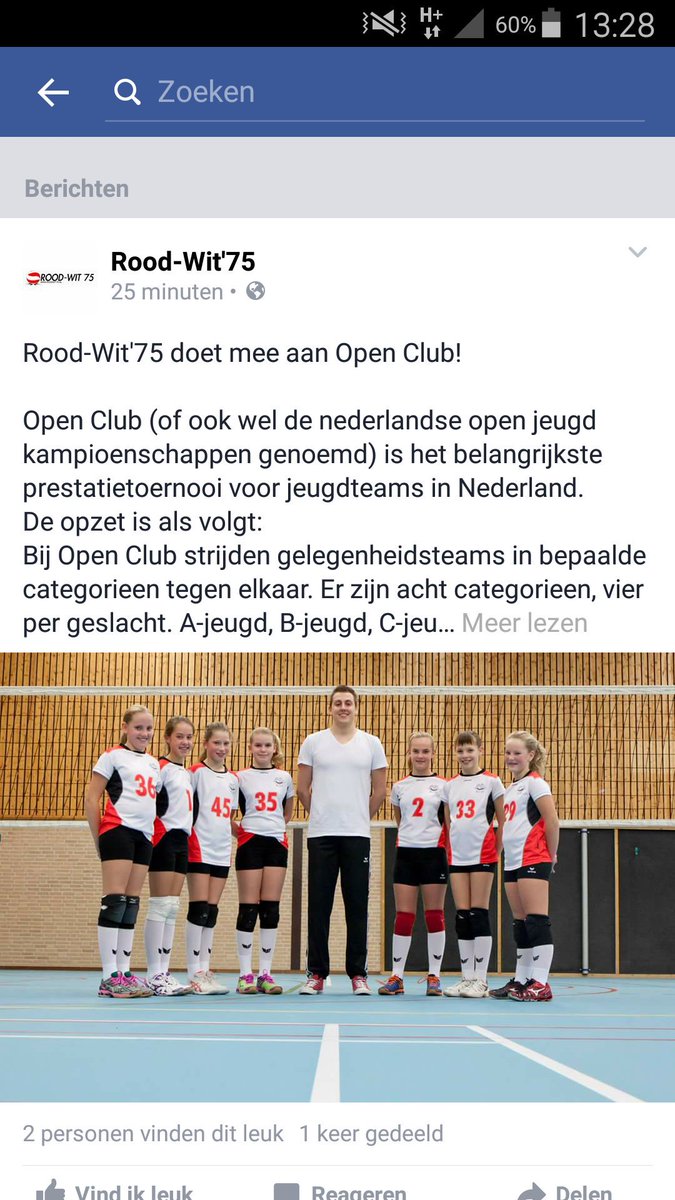 Salland_Sport's tweet photo. Jeugd @roodwit75  doet mee aan open club  Volleybal #Wijhe https://t.co/nUYxEz3d79