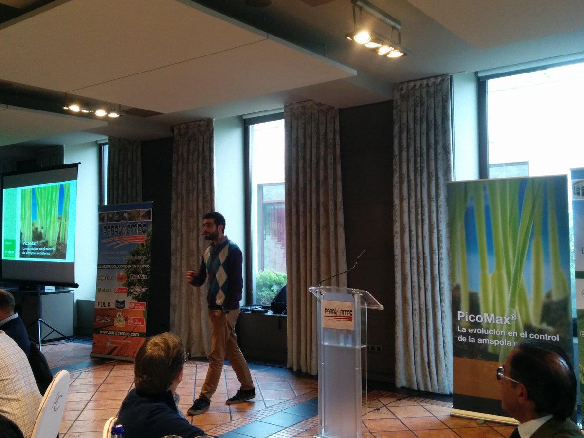 EmpresaAgraria's tweet image. Leonidas de @BASFAgro presentando #PicoMax la evolución contra la amapola resistente