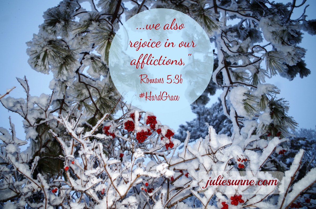 JulieSunne1's tweet photo. #Hardgrace: it's often what the Father uses to transform us into a clearer image of the Son. https://t.co/UgLDdFJSXn https://t.co/mMvUbNU8yX