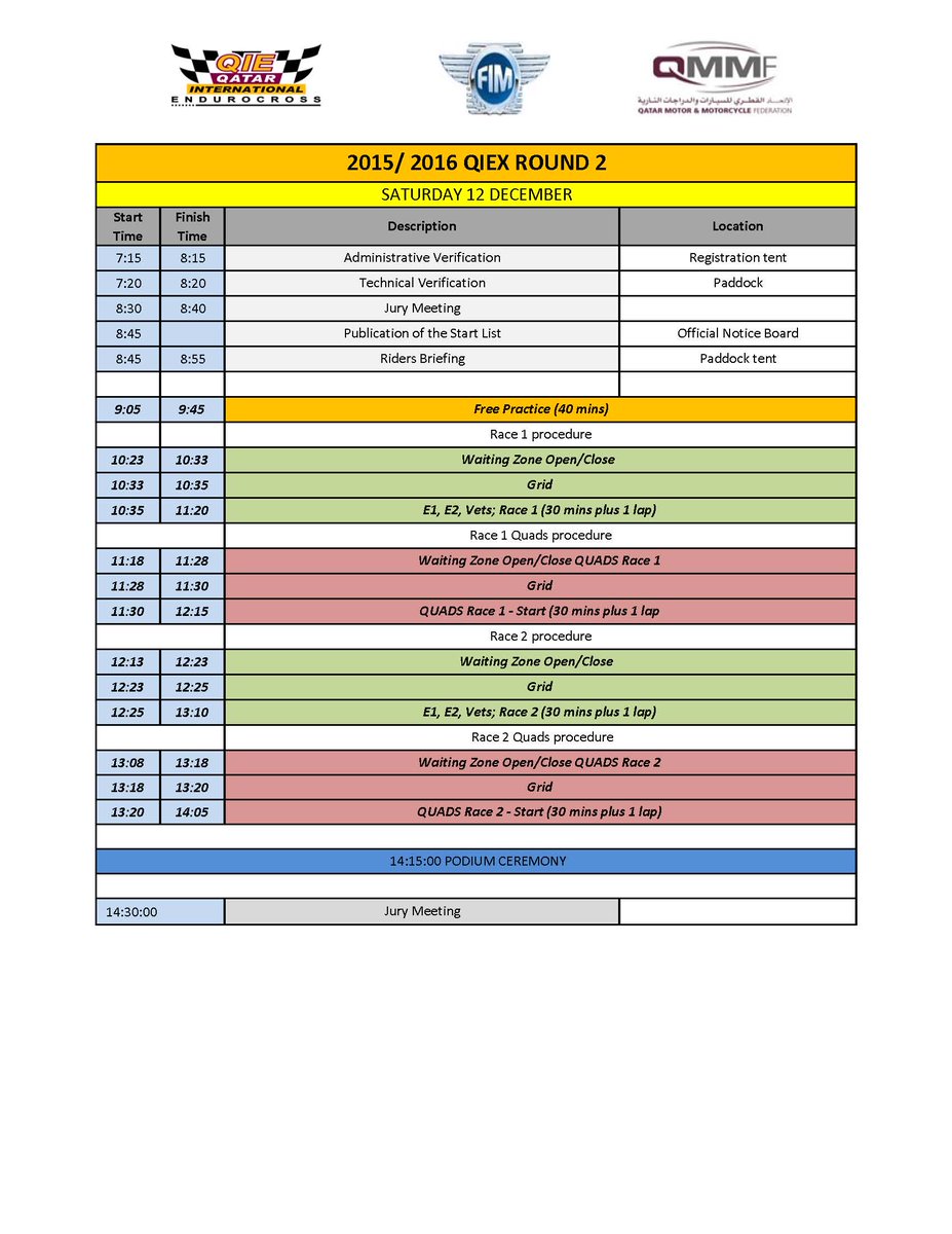 2nd Round Qatar International Endurocross 12th December #sealine #endurocross #qmmf qmmf.com/index.php?mact…