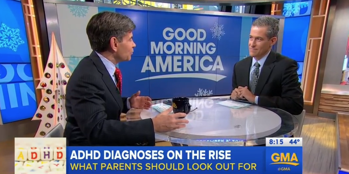 GMA's tweet photo. Do you have questions about ADHD and diagnoses? Tweet them now as @DrRichardBesser is taking questions. https://t.co/HvF5Aw9LbM
