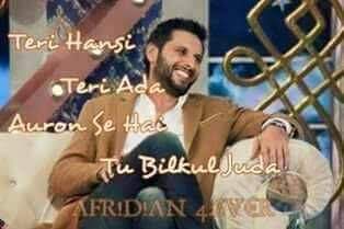 azilala2's tweet photo. @SAfridiOfficial 
Love is love💖
I Love my love 😍
My love is uh😝
Soo I love u 😘 https://t.co/wXprmBTiqx