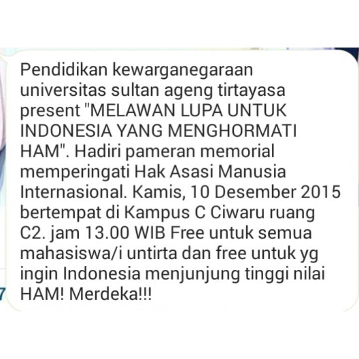 Informasi untuk besok