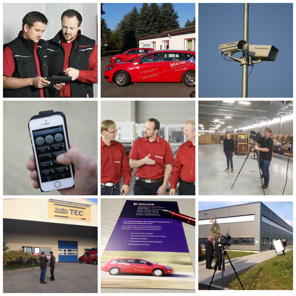 BrauneNet's tweet photo. Eine Collage zum Dreh unseres Firmenvideos. Morgen, 10.12.2015 um 18:83 Uhr bei NTV gibt's den Clip. Langvideo folgt https://t.co/4D9tpdNesq