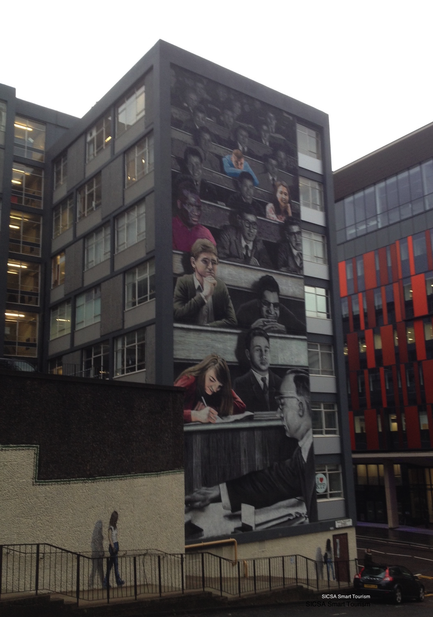 SICSA_Tourism's tweet photo. For visitors interested in street art - Glasgow, George St, Strathclyde University https://t.co/yFowR0cz7d
