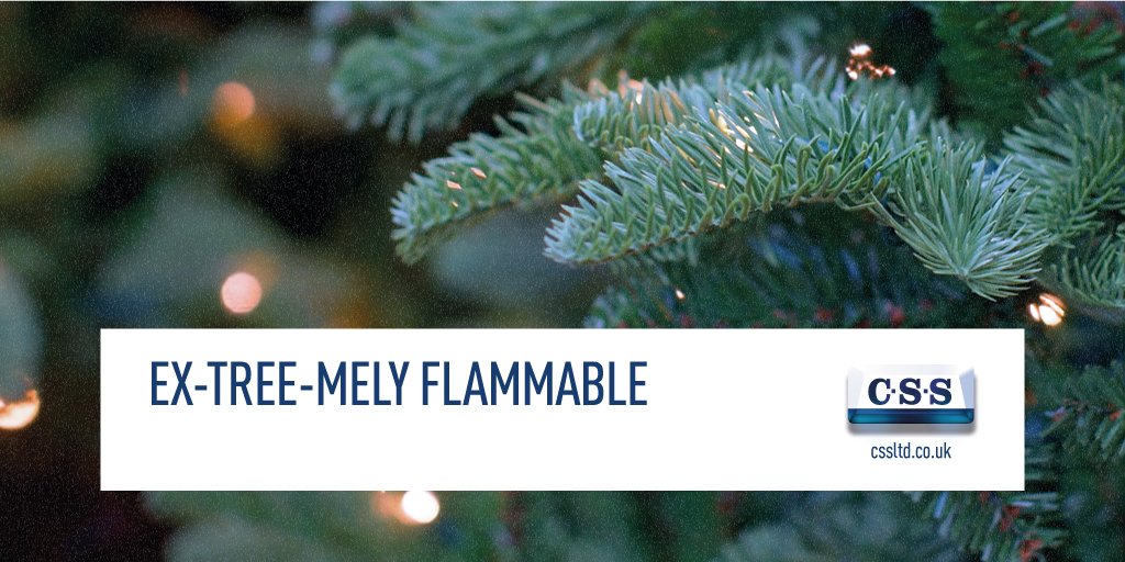 css_scotland's tweet photo. Festive Safety Tip: Keep your tree well away from naked flames. https://t.co/8qWR4y12J2
